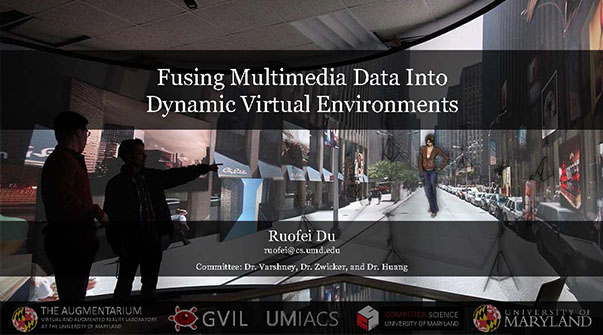Fusing Multimedia Data Into Dynamic Virtual Environments Teaser Image.
